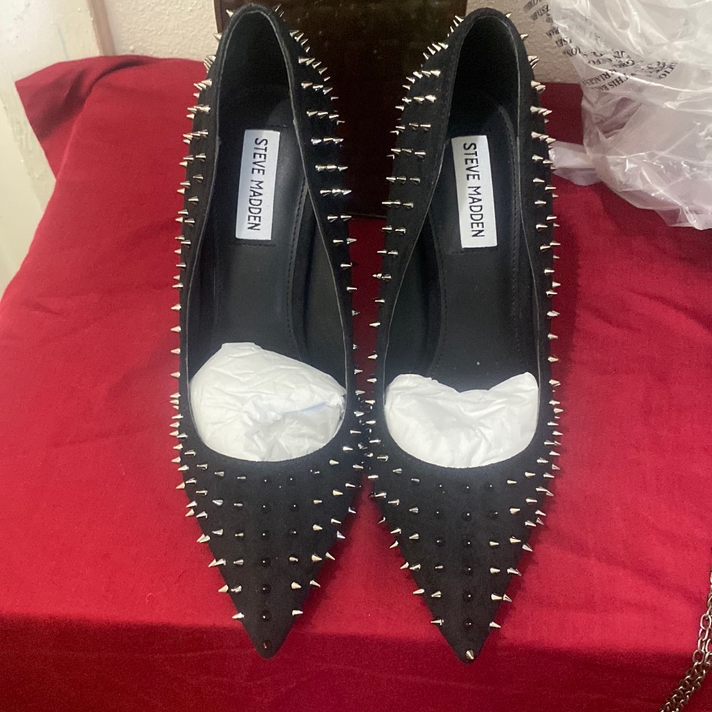 Black heels